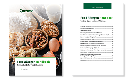 Cover of Food Allergen Handbook