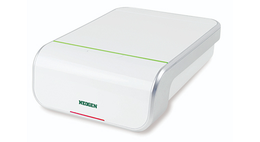 A lab technician launches the Neogen Molecular Detection System software.