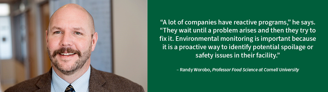 Randy Worobo, Professor Food Science at Cornell University