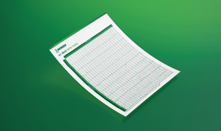 Image of 97-Well MPN Table