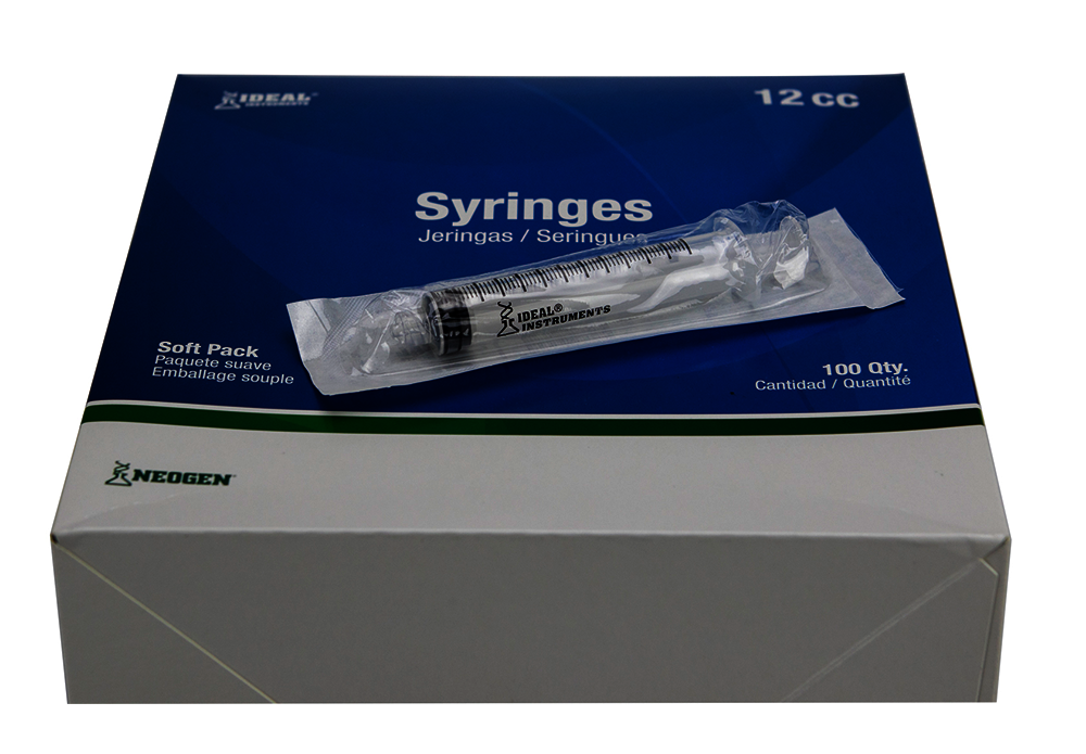 Ideal Disposable Syringes & Combos - Standard Soft Packed, Luer Lock