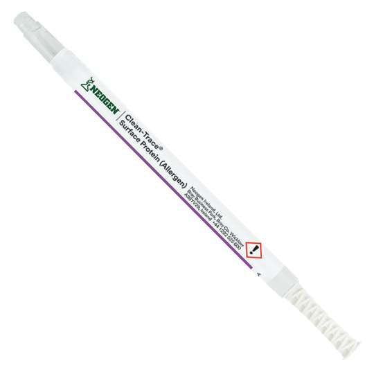 Clean-Trace™ Surface Protein (Allergen) test swab used to detect allergen residues on food contact surfaces.