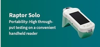 Portable testing system with rechargeable battery
