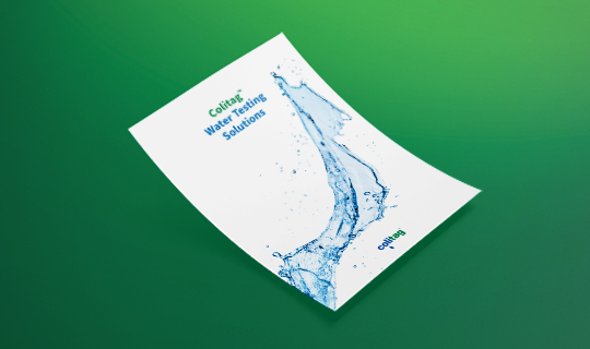 Picture of cover of Colitag Water Test System Brochure