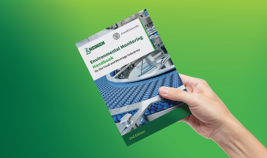 2nd Edition Neogen Environmental Monitoring Handbook for the food and beverage industries.