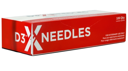 Red Ideal® D3X™ box with white lettering; contains 100 units. Product available exclusively in Mexico, not available for international shipping.