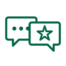 Illustration of conversation bubbles