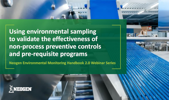 Neogen food safety EMP webinar series on preventive controls.