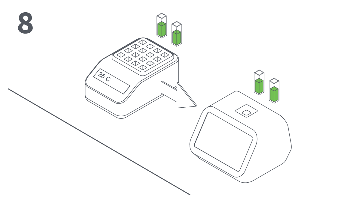 Incubate for the specified time, then measure absorbance (A₂) at 340 nm.